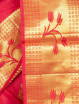 Bridal Red Kanchipuram Silk Saree