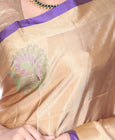 Buy Mandakini Kanchipuram Handloom Patli Pallu Pure Silk Sarees Online