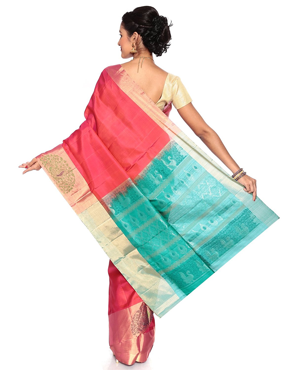 Red Kanchipuram Silk Saree