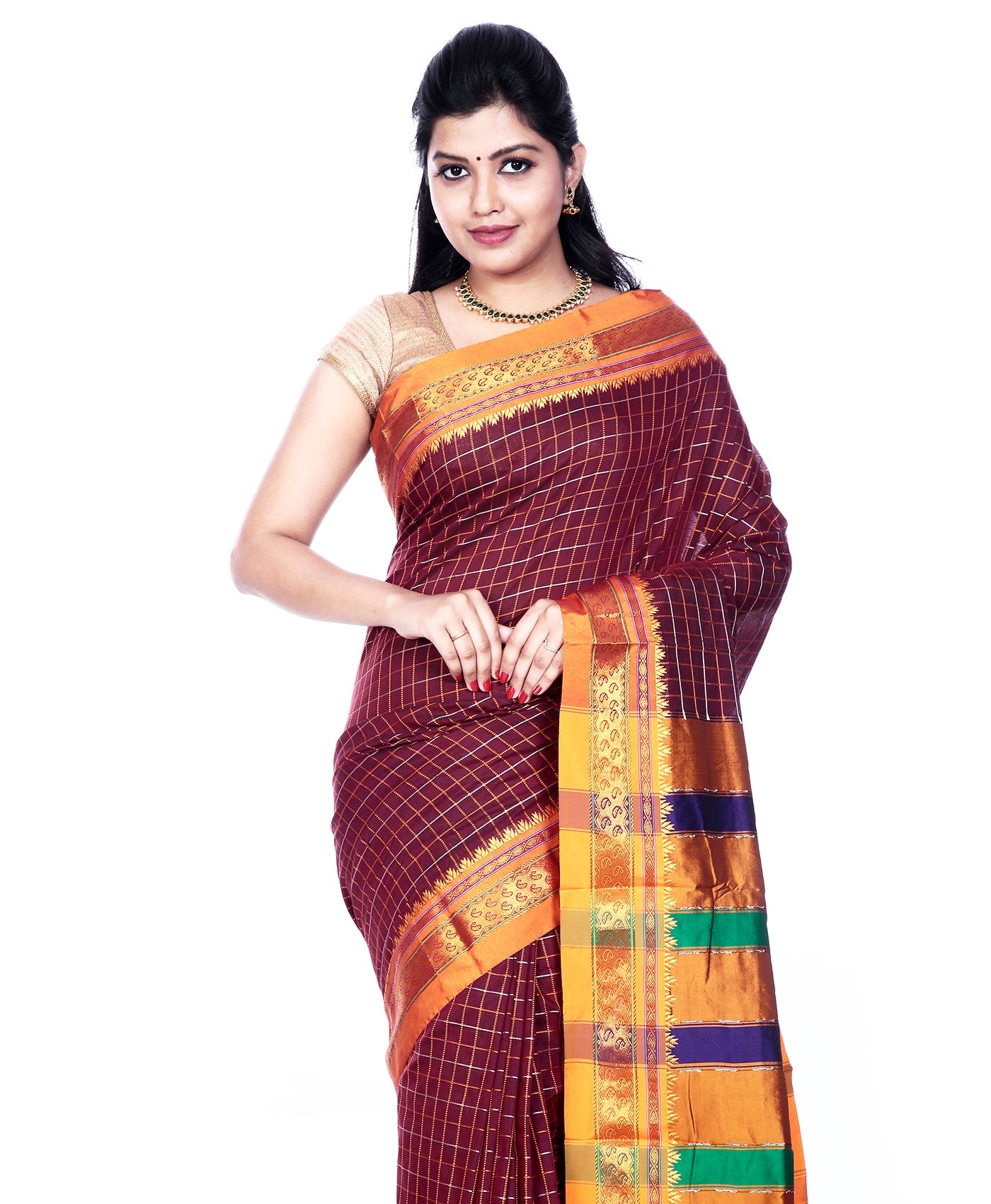 cotton ilkal sarees online