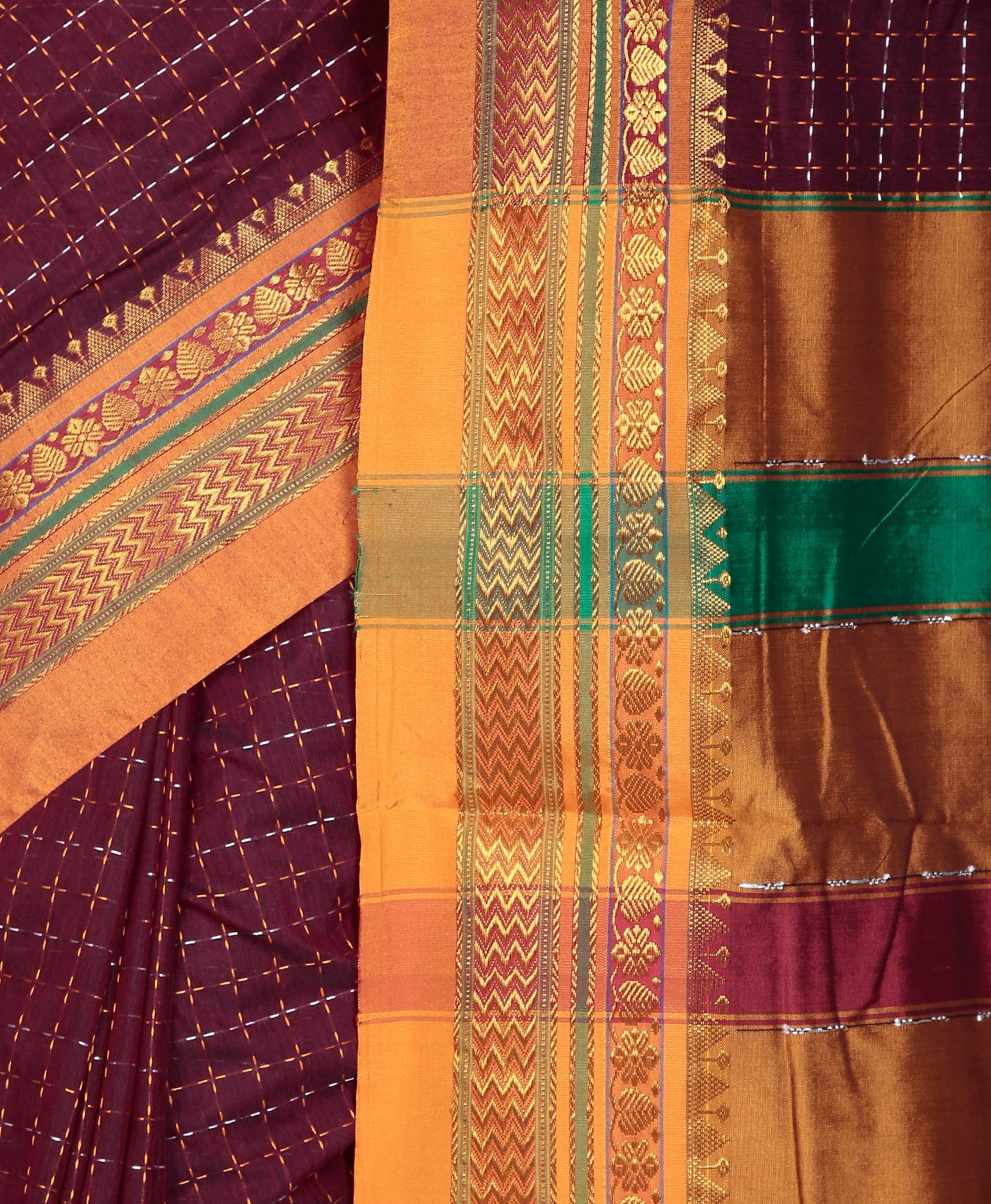 Buy Ilkal Pure Cotton Saree Online