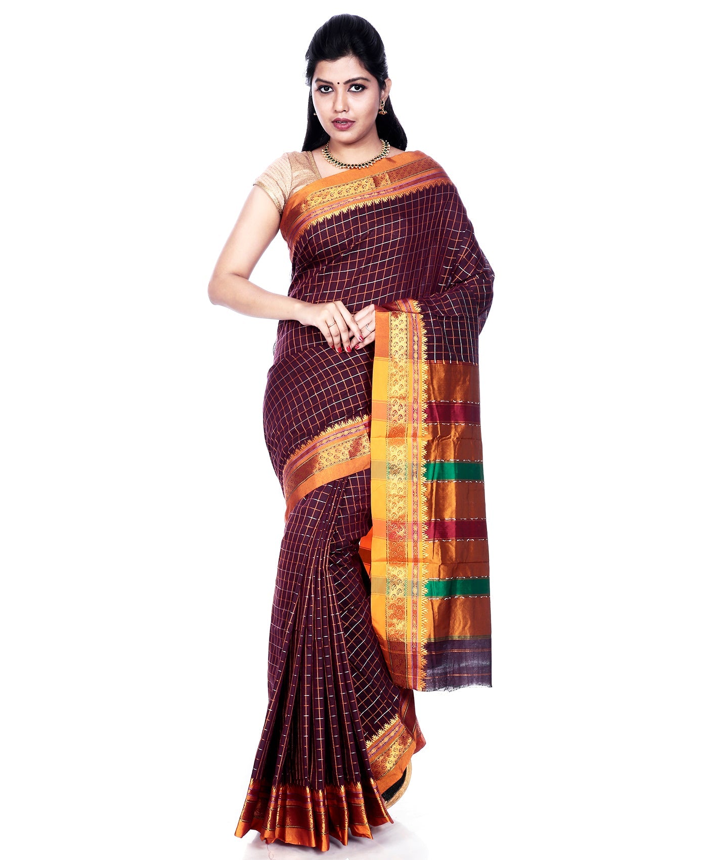 Buy Ilkal Pure Cotton Saree Online