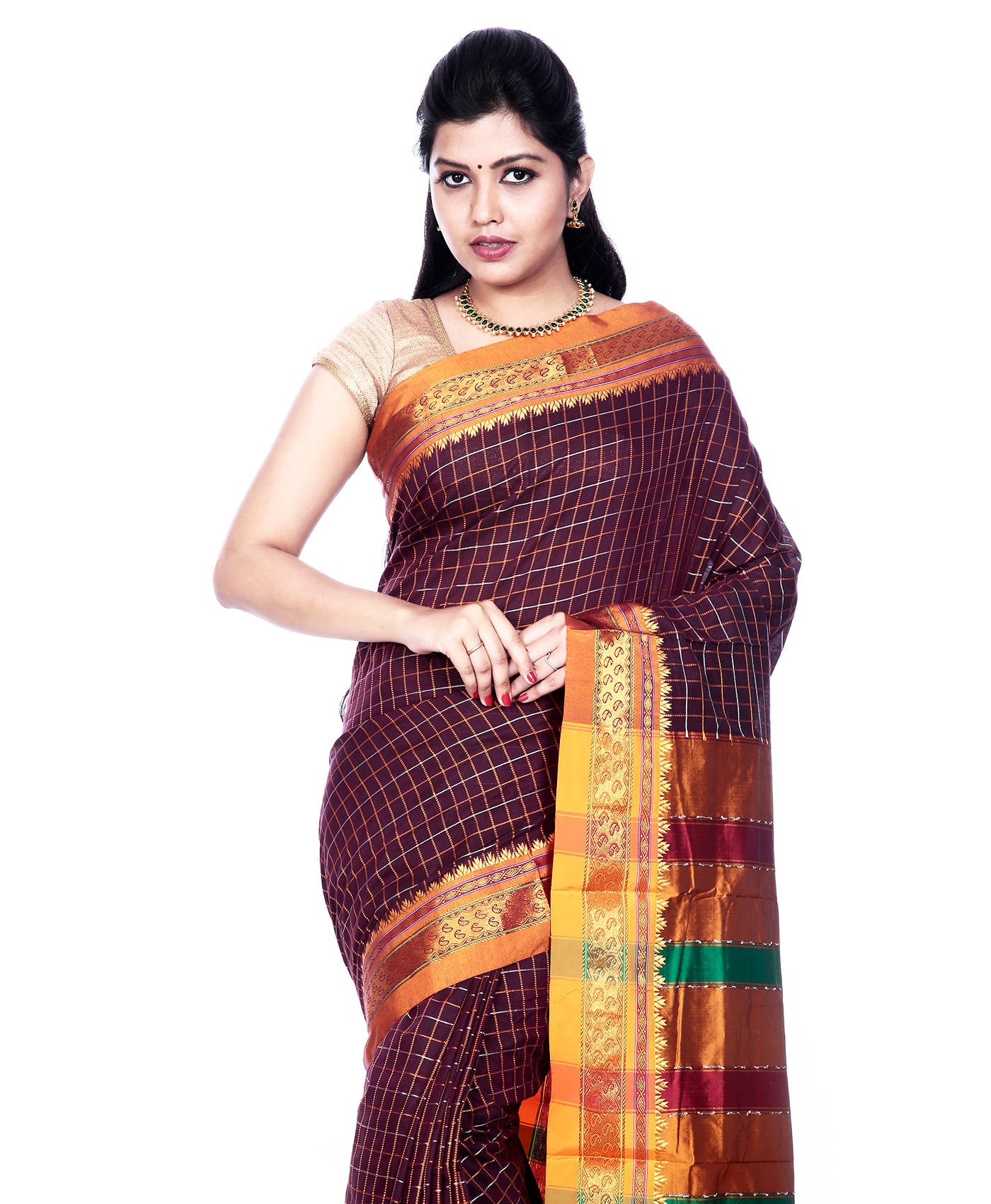 Buy Ilkal Pure Cotton Saree Online