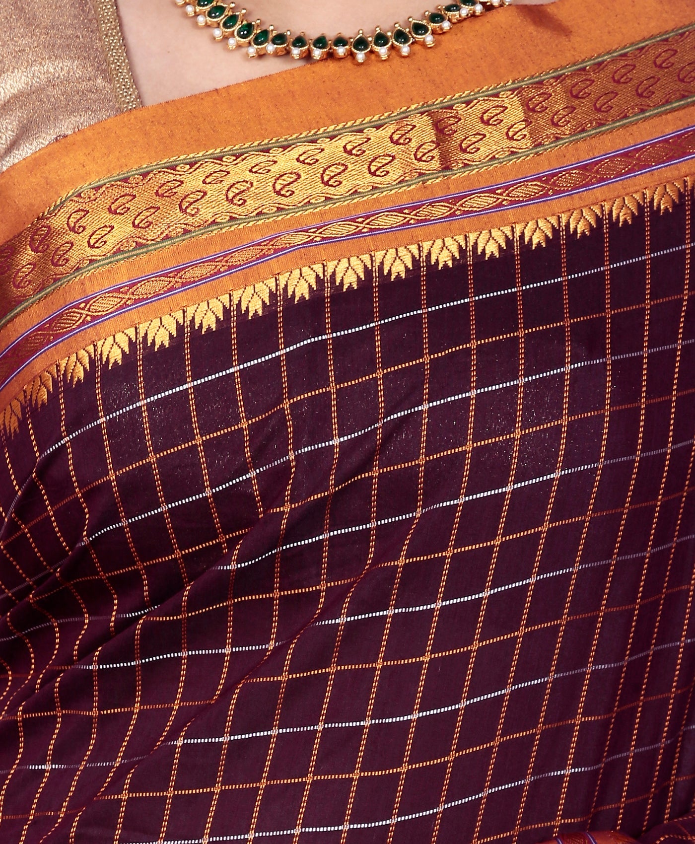 Buy Ilkal Pure Cotton Saree Online