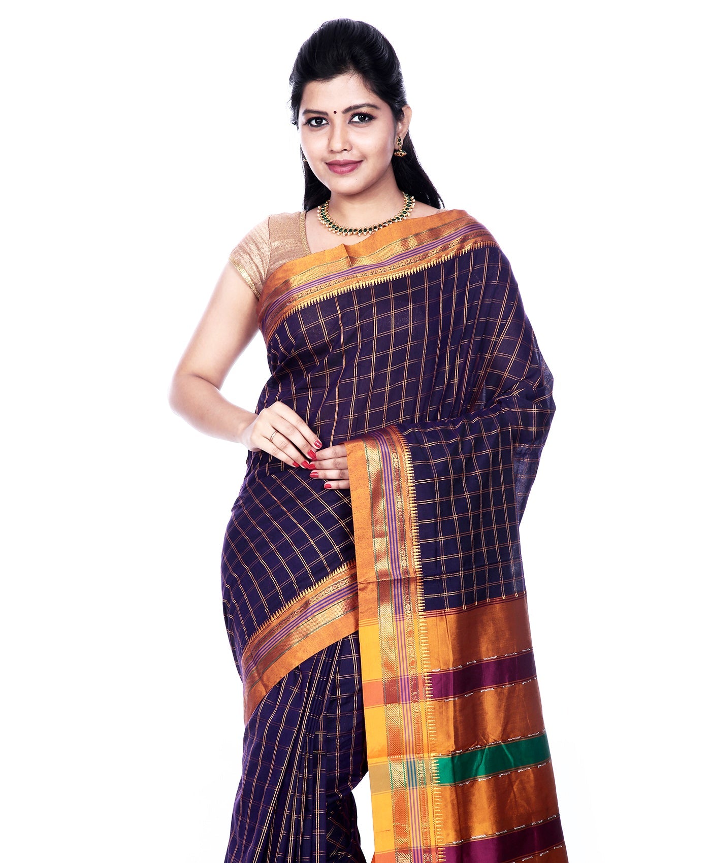 Buy Ilkal Pure Cotton Saree Online