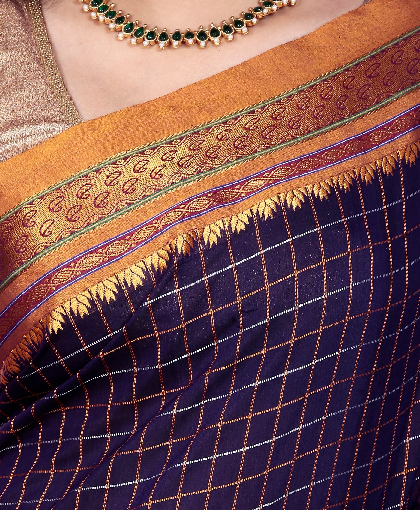 Buy Ilkal Pure Cotton Saree Online