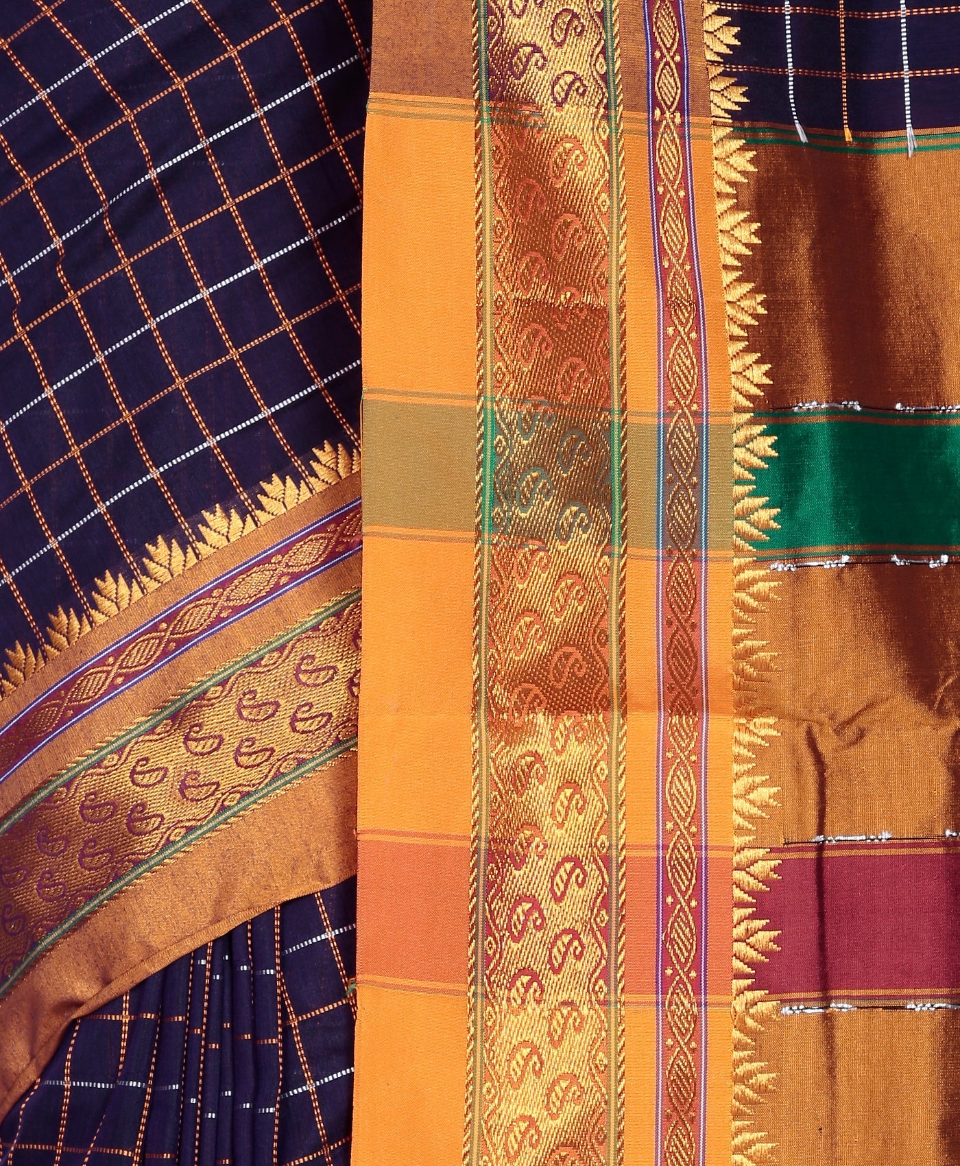 Buy Ilkal Pure Cotton Saree Online