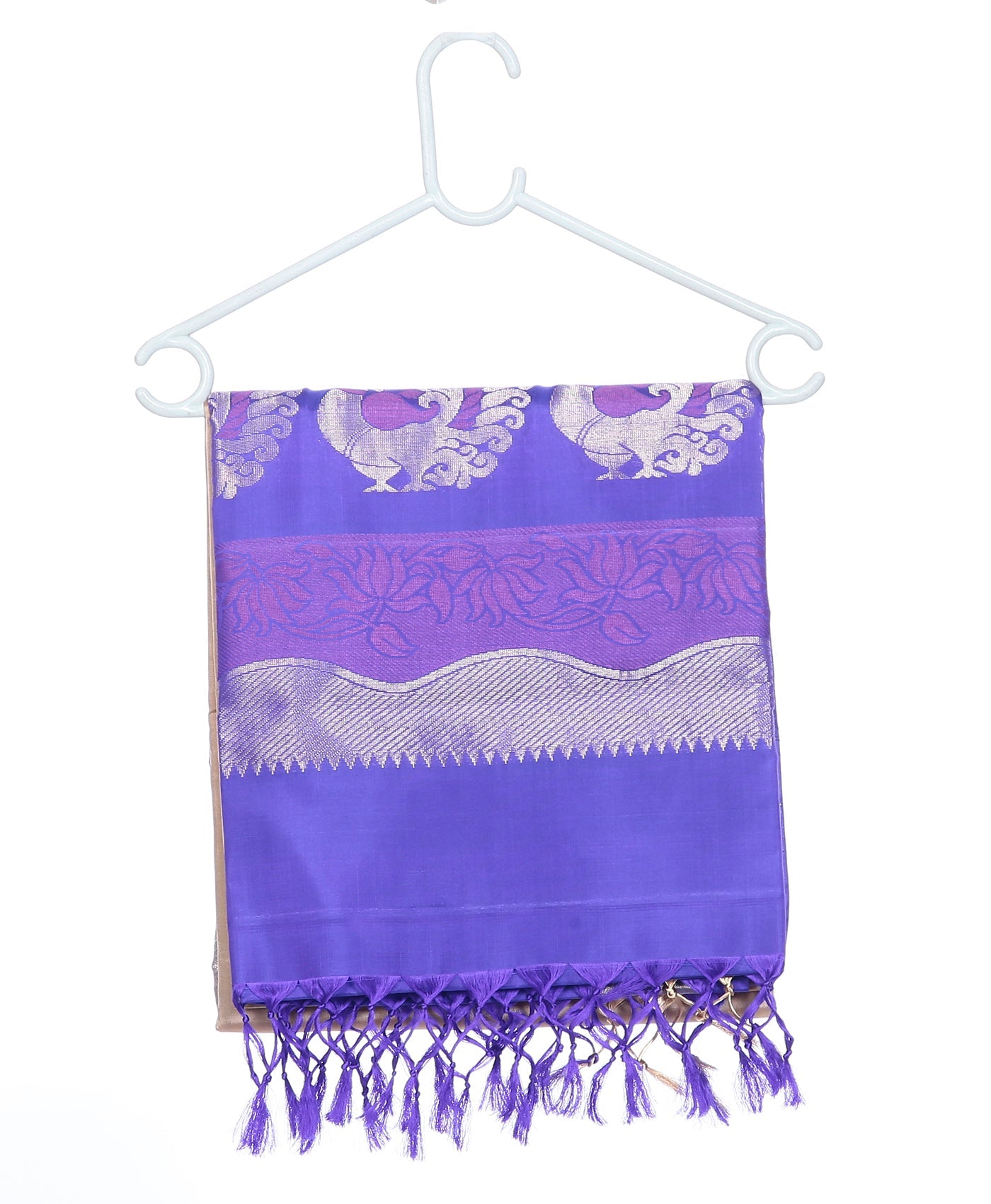 Buy Mandakini Kanchipuram Handloom Patli Pallu Pure Silk Sarees Online