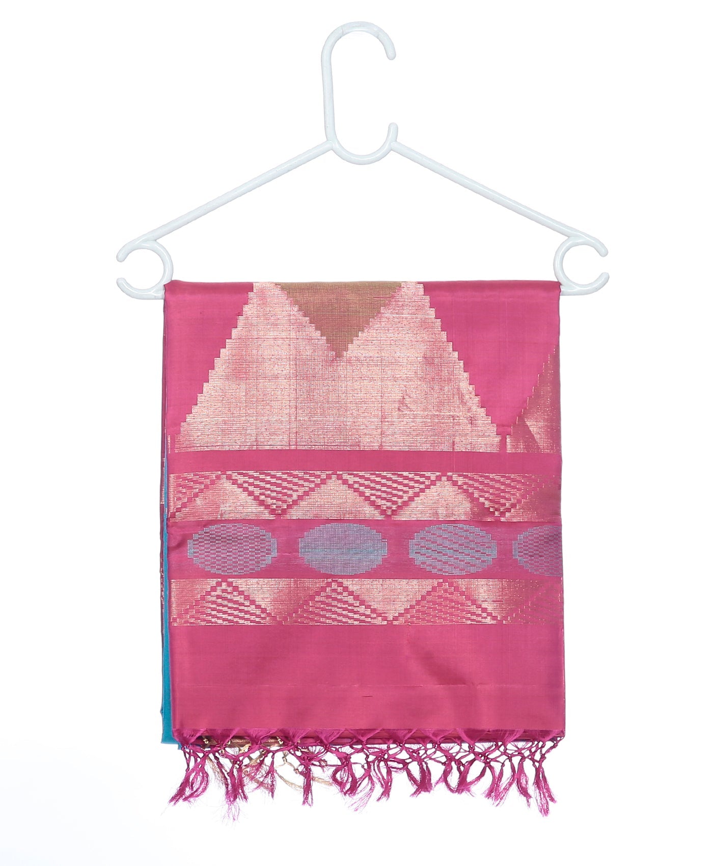 blue kanchivaram silk saree