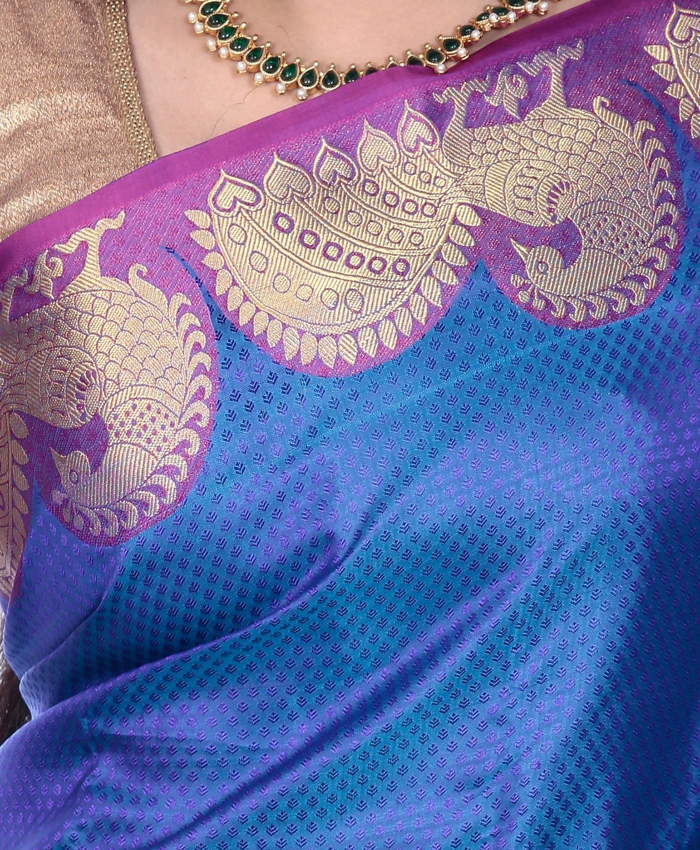 Buy Mandakini Kanchipuram (Kanjivaram) Handloom Pure Silk Sarees Online