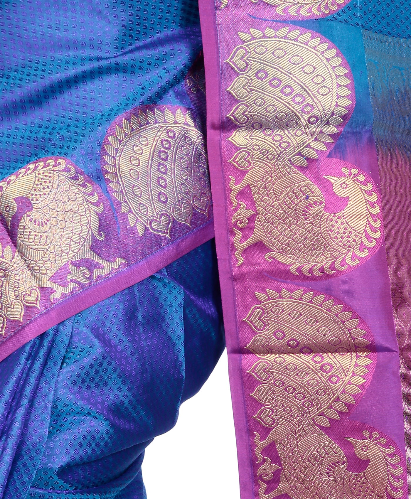 Buy Mandakini Kanchipuram (Kanjivaram) Handloom Pure Silk Sarees Online