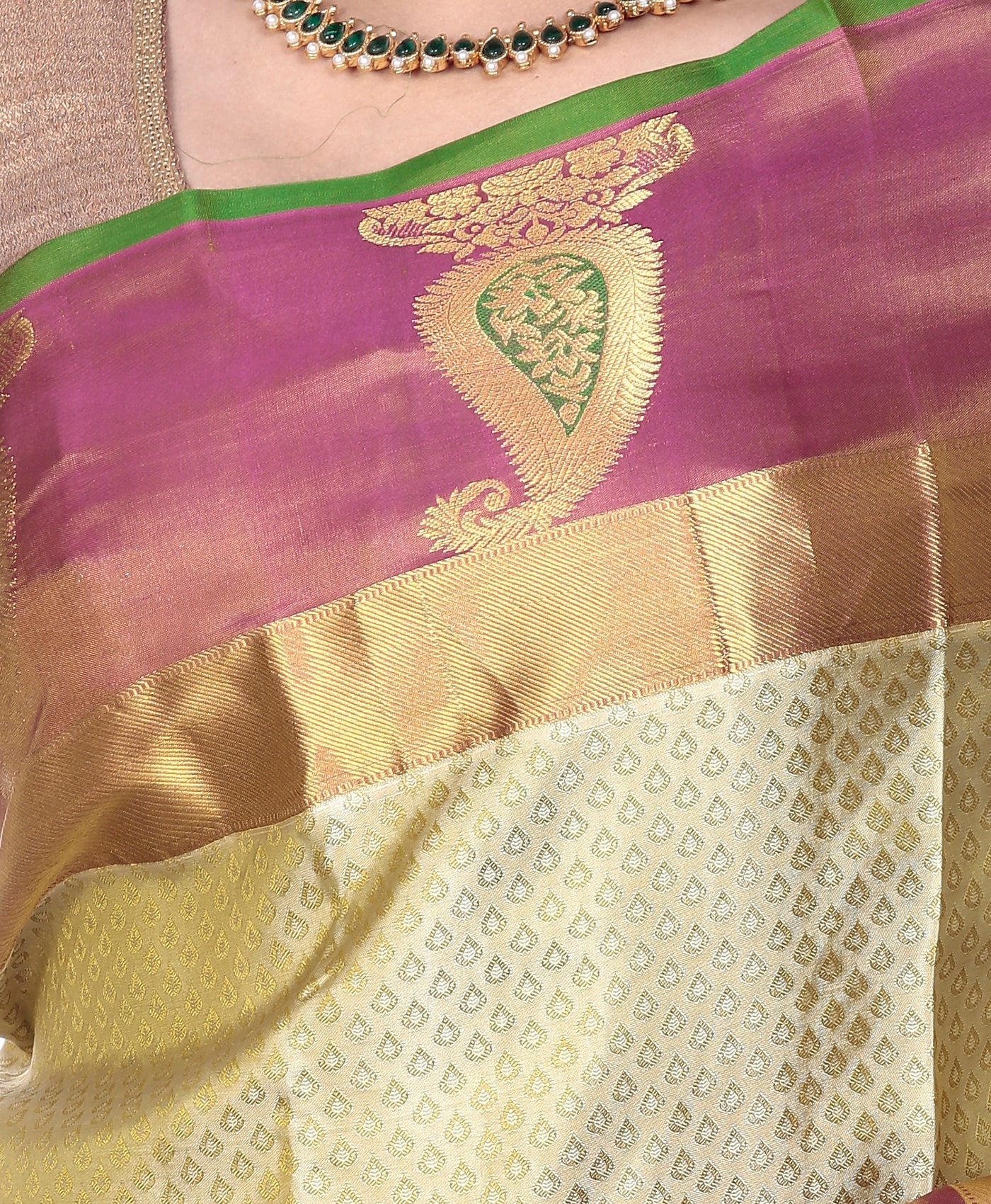 Buy Mandakini Kanchipuram (Kanjivaram) Handloom Pure Silk Sarees Online