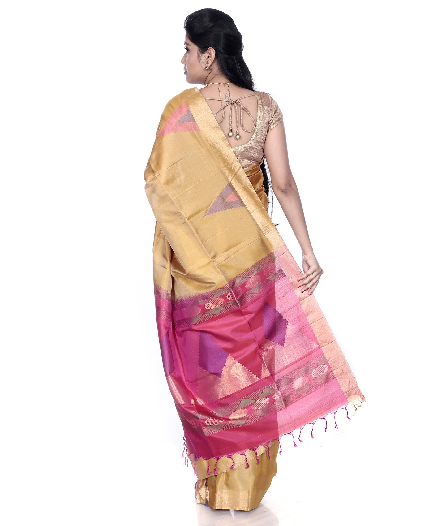 Buy Mandakini Kanchipuram Handloom Pure Silk Sarees Online