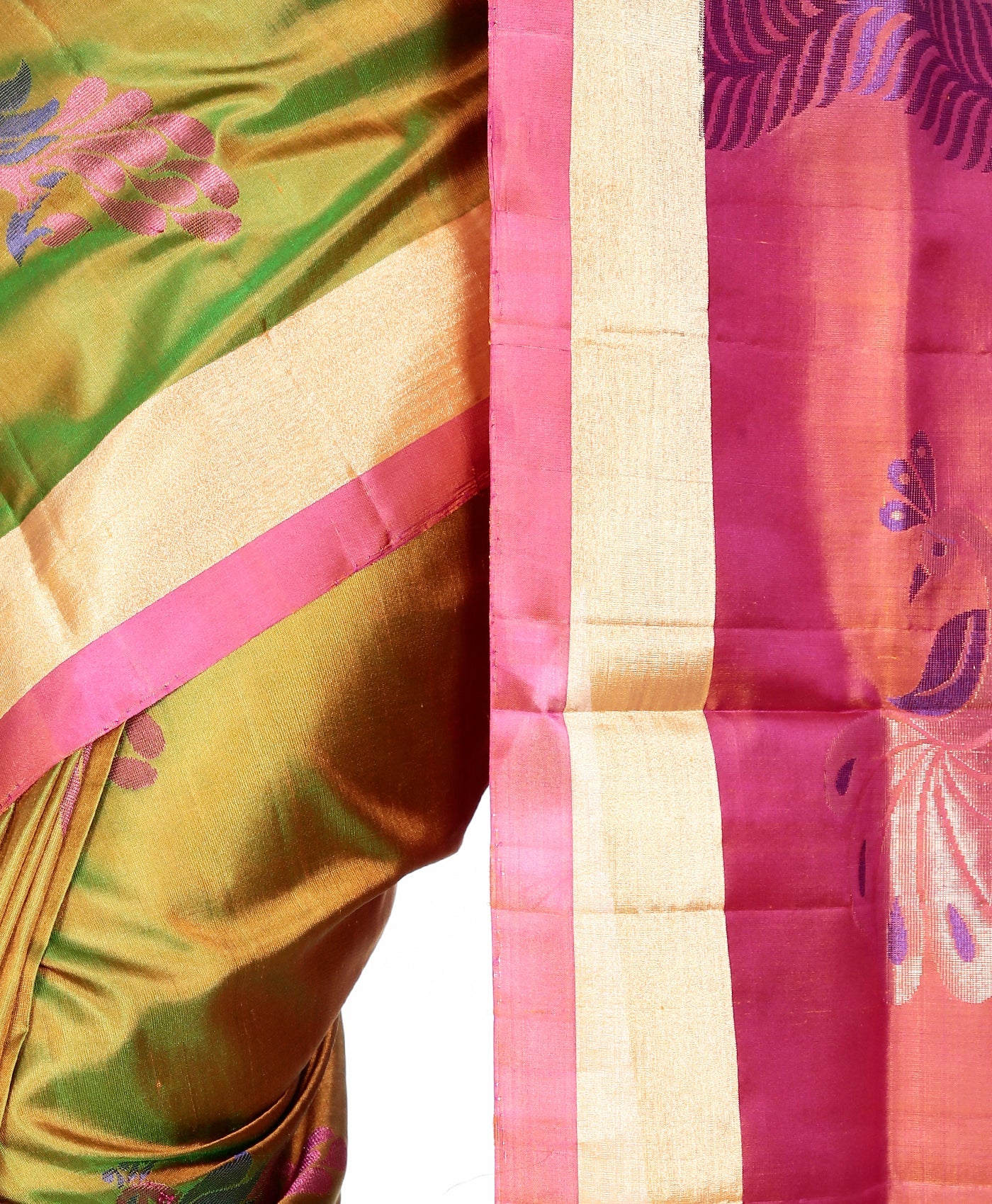 Buy Mandakini Kanchipuram (Kanjivaram) Handloom Pure Silk Sarees Online