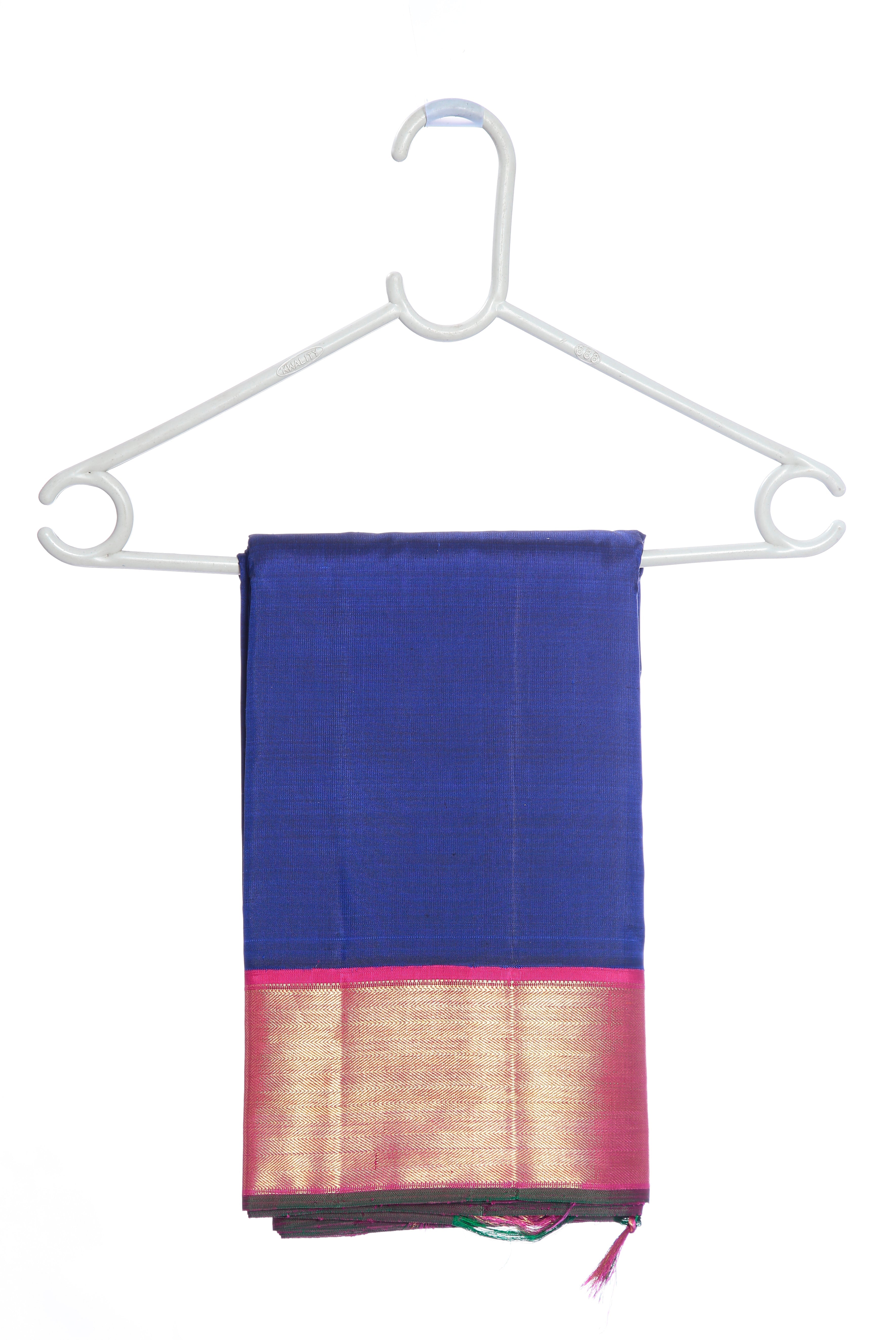 Indian Wedding Saree in Blue color  (MK203)