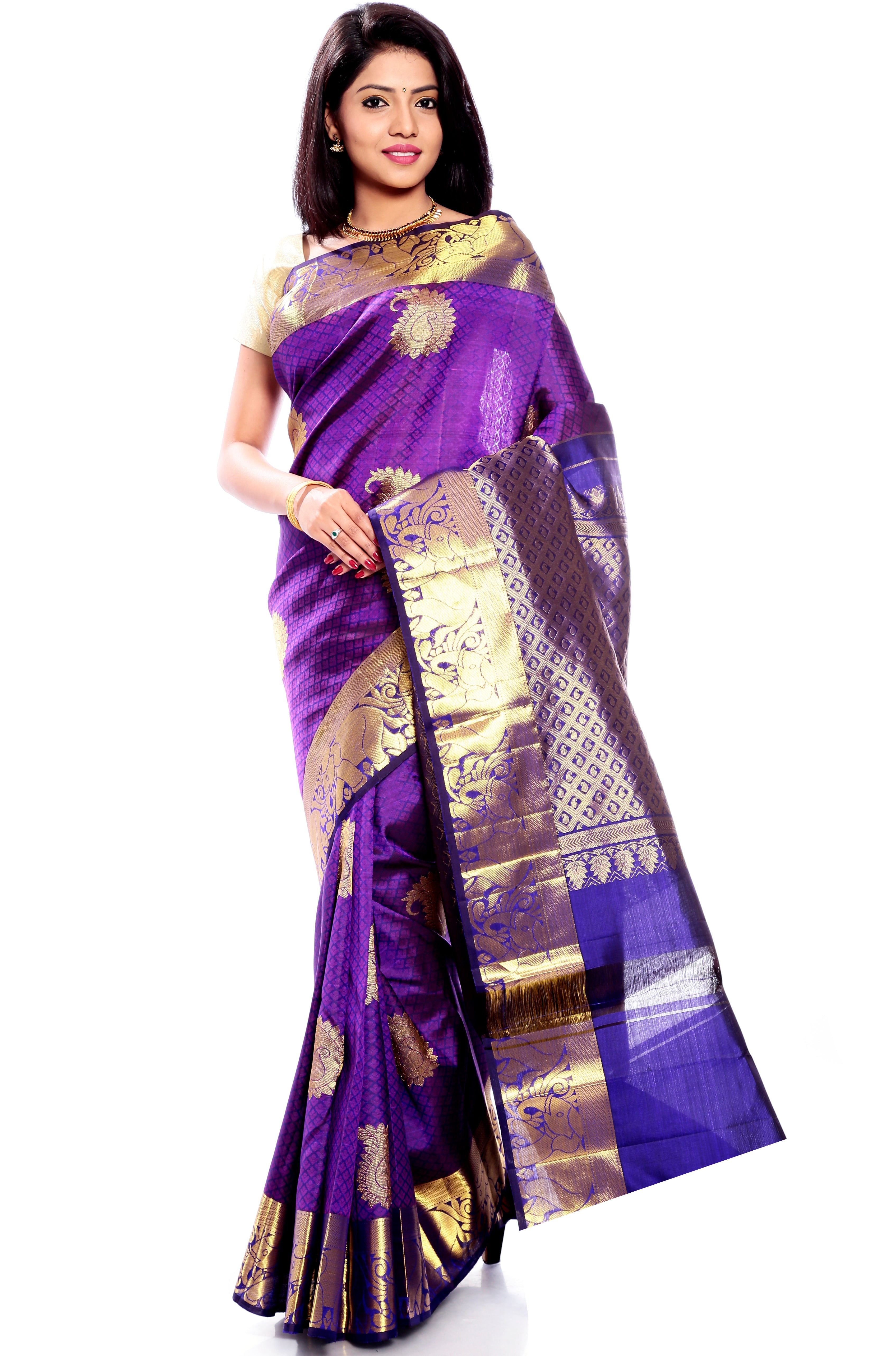 Kanchipuram silk sarees in UK