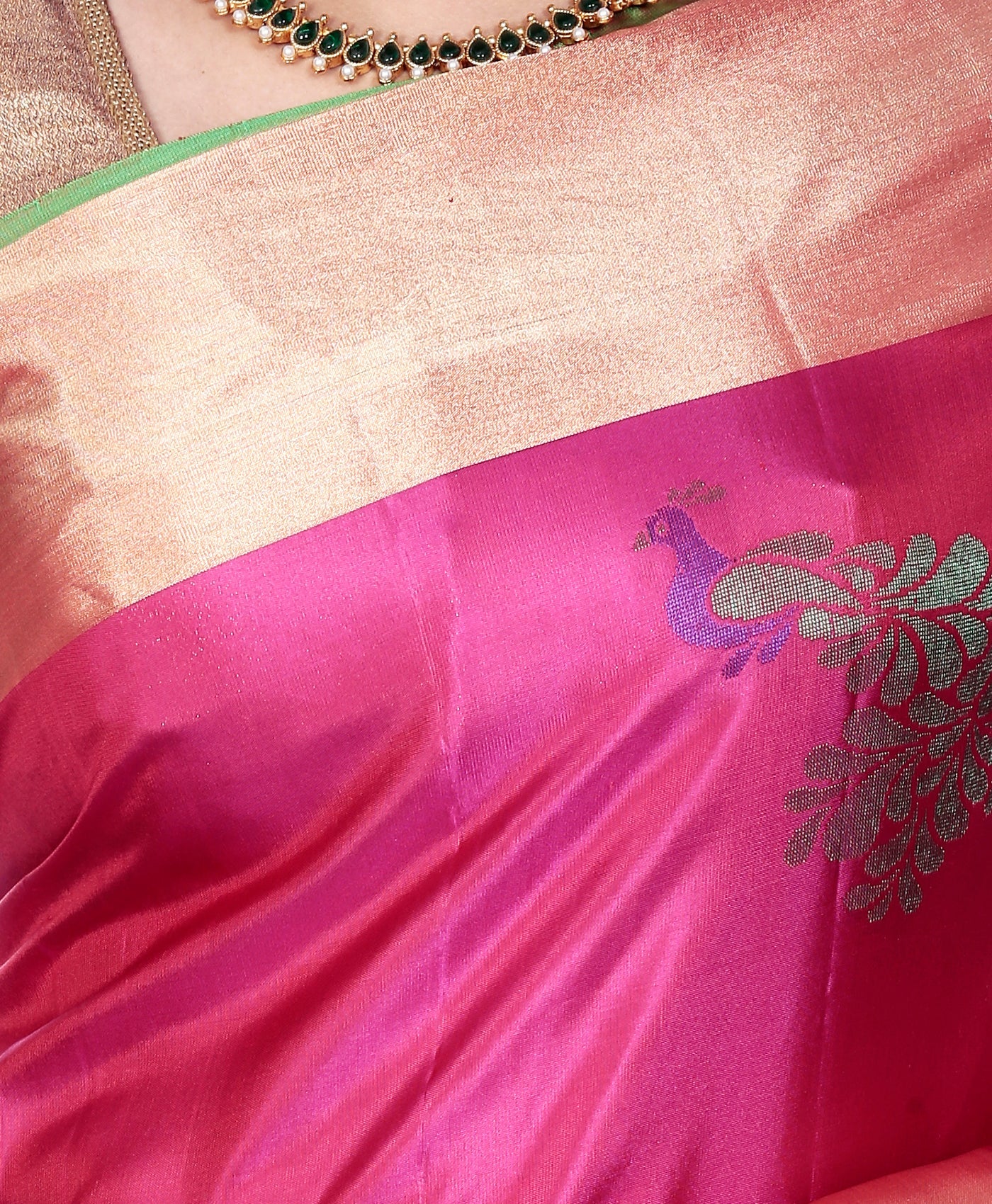 Buy Mandakini Kanchipuram (Kanjivaram) Handloom Pure Silk Sarees Online
