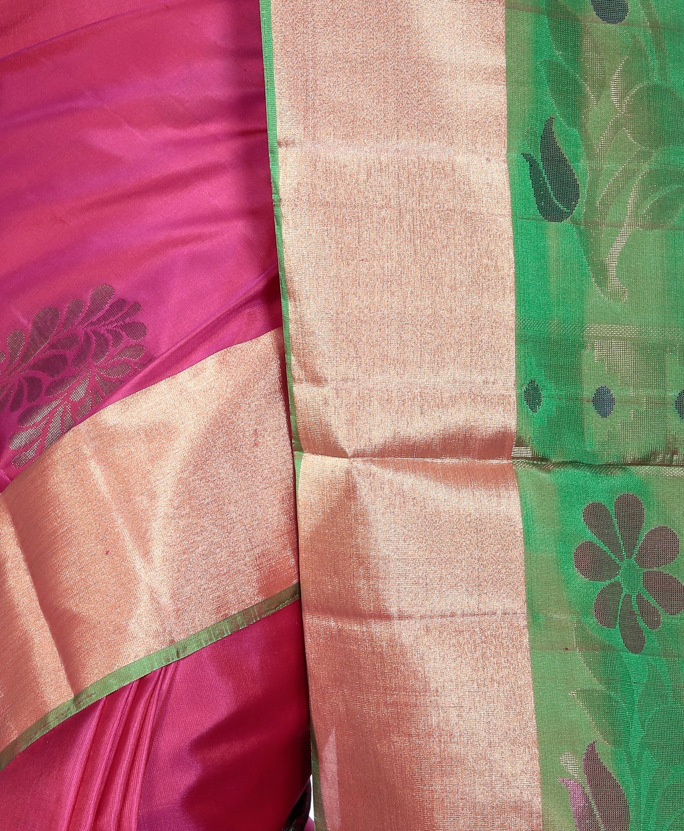 Buy Mandakini Kanchipuram (Kanjivaram) Handloom Pure Silk Sarees Online