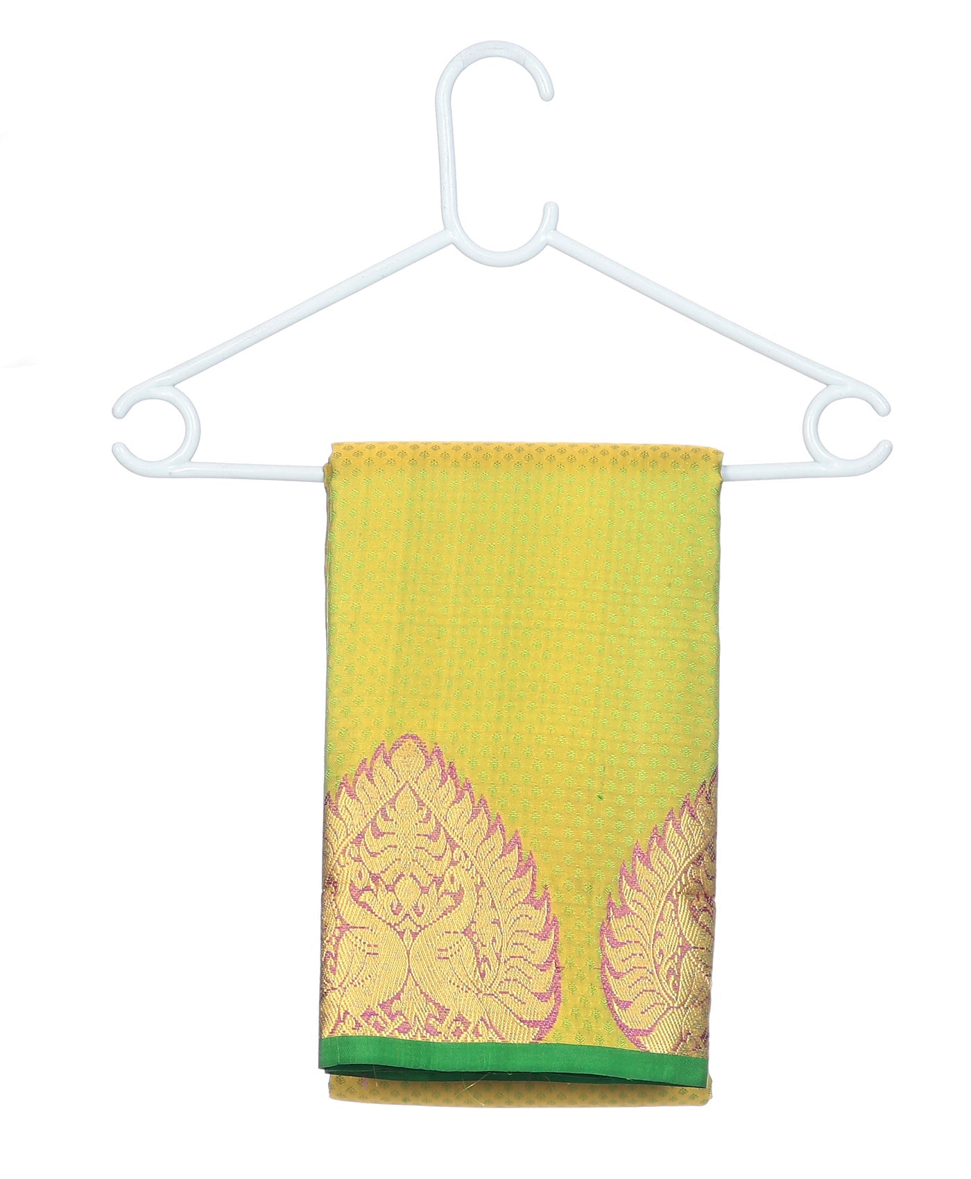 green kanchivaram saree