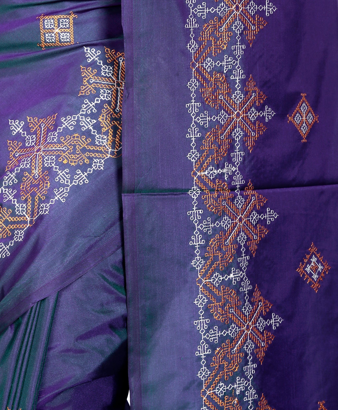 Kasuti Ilkal Art Silk Saree