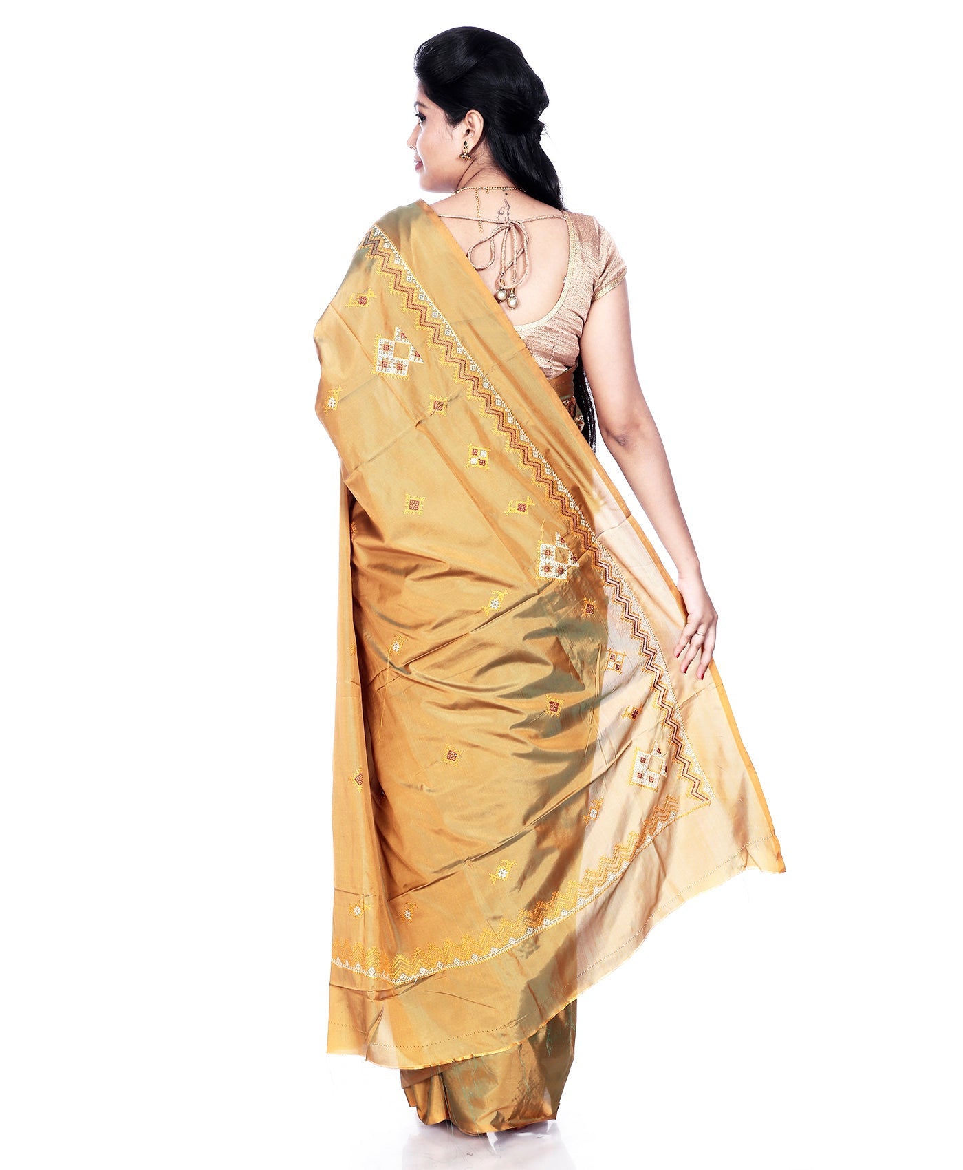 Kasuti Ilkal Art Silk Saree