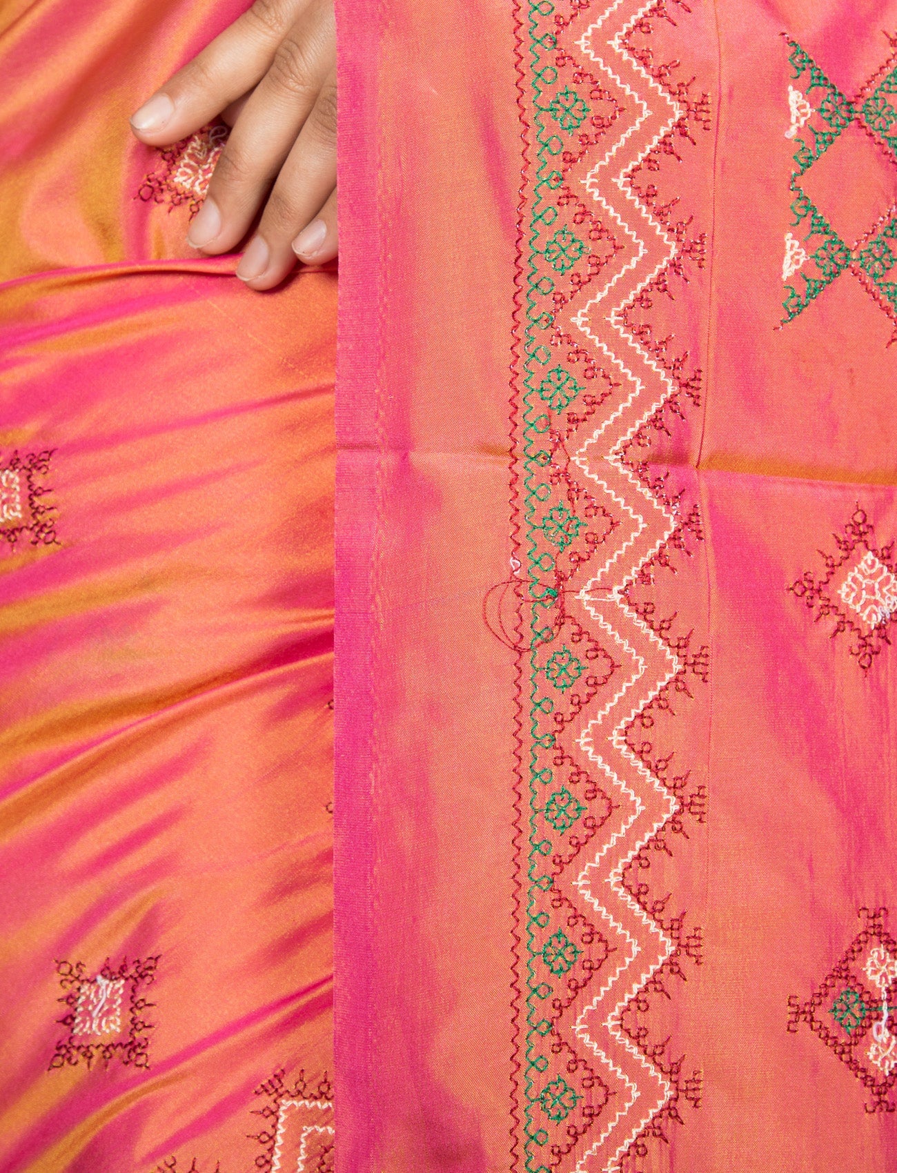 Kasuti Ilkal Art Silk Saree