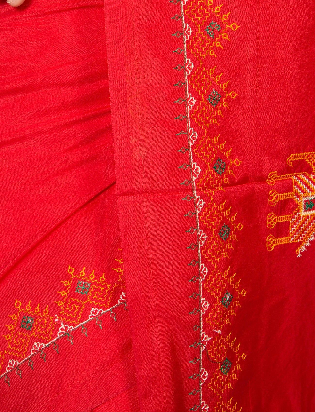Kasuti Ilkal Art Silk Saree