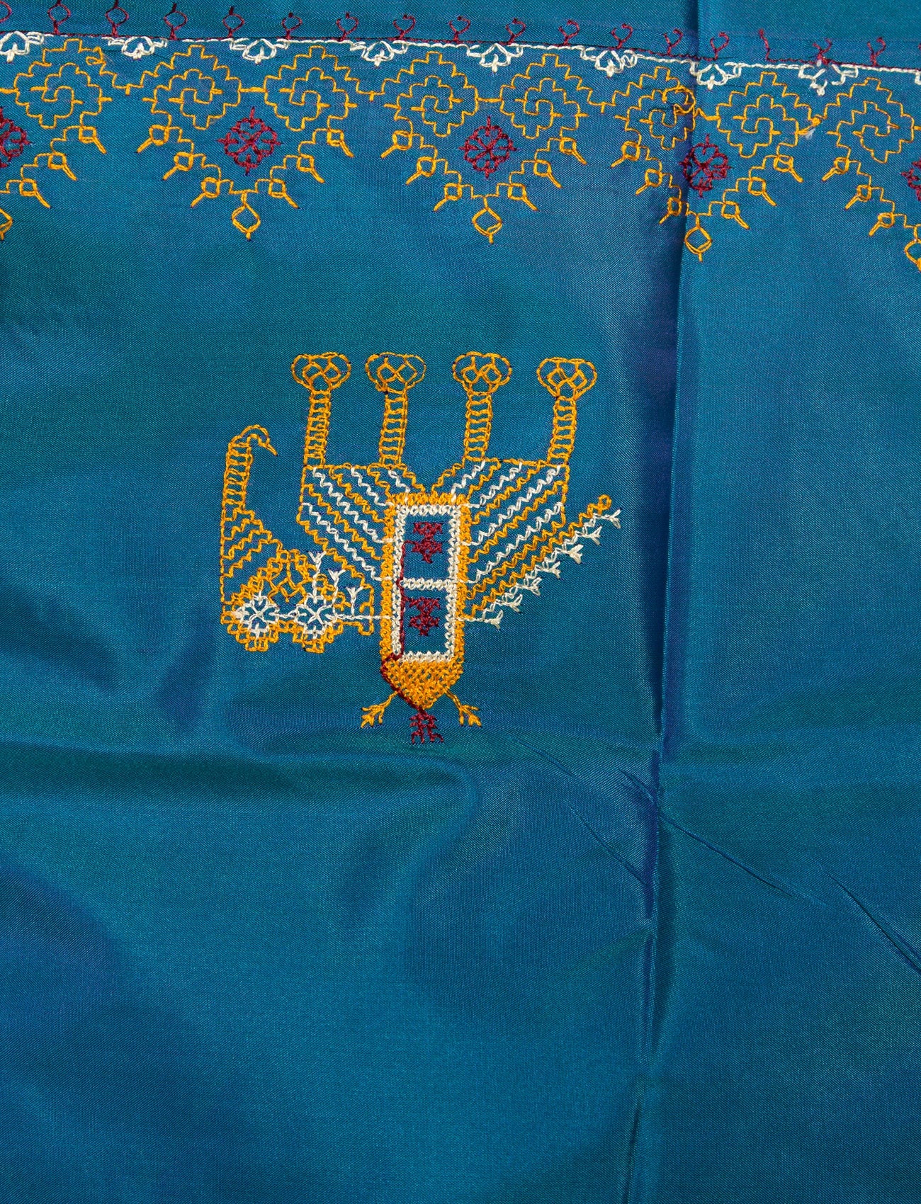 Kasuti Ilkal Art Silk Saree