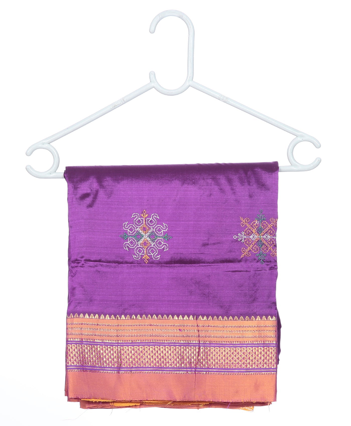 Pure Silk Ilkal Saree with Kasuti Embroidery - Seven Elegant Colors