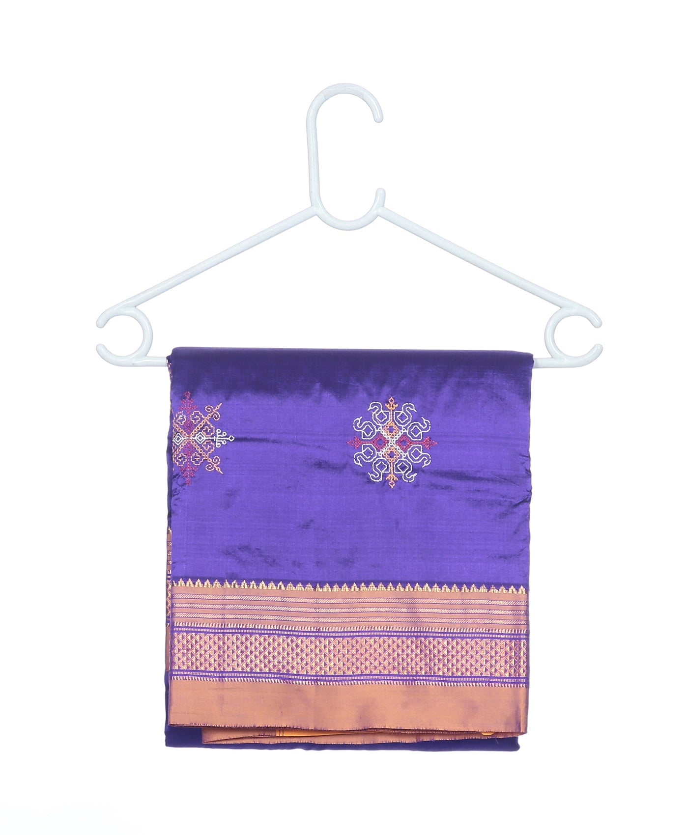 Ilkal Pure Silk Saree Violet