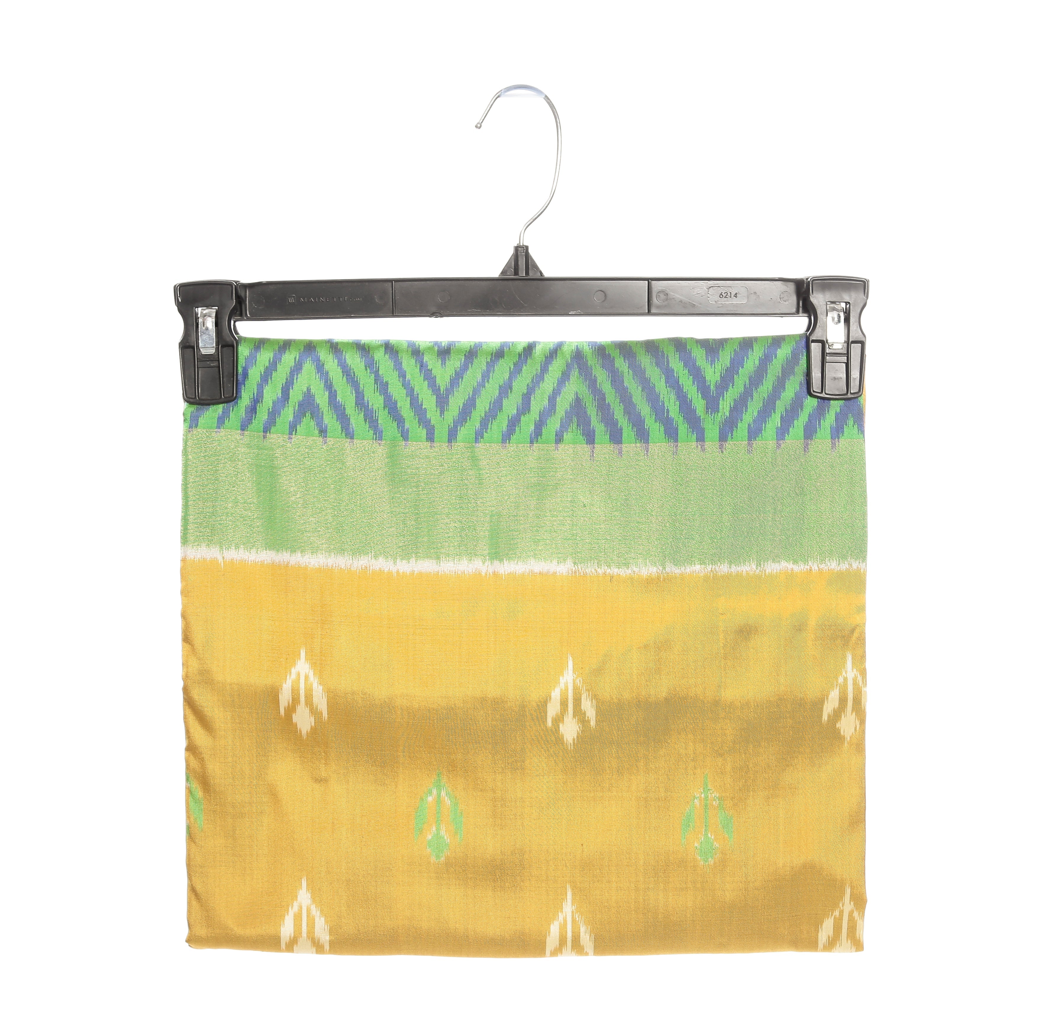 Yellow & Blue Pochampally Saree