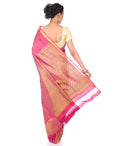 Pink Kanchipuram Pure Silk Saree