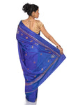 blue bridesmaid sarees
