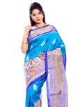 Pochampally silk saree in blue